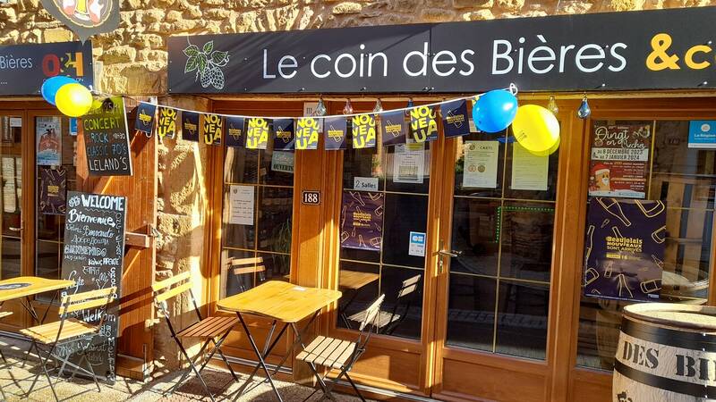 Le Coin des Bières & co accepte les chiens à Oingt