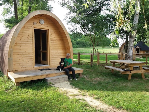 Le Petit Robinson accepte les chiens à Champvert