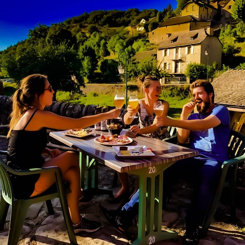 Microbrasserie Ortan accepte les chiens à La Canourgue