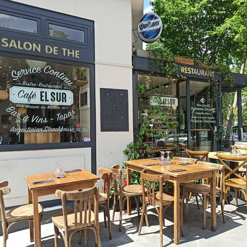 Café El Sur accepte les chiens à Paris