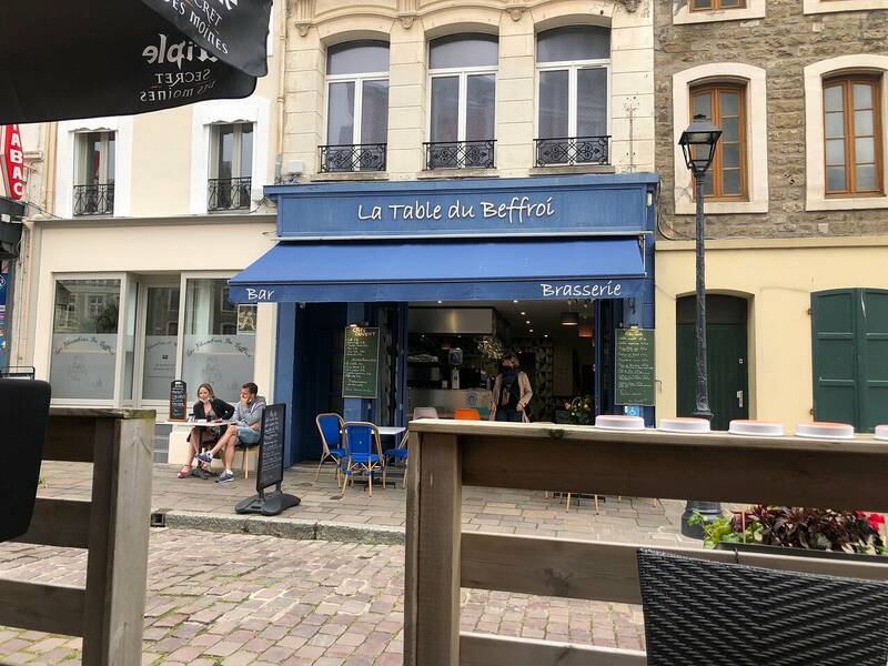 Café Brasserie La Table du Beffroi Boulogne sur Mer accepte les chiens à Boulogne-sur-Mer