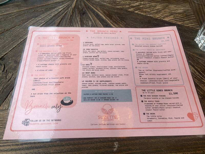 Suzette Pancakerie accepte les chiens à Lyon