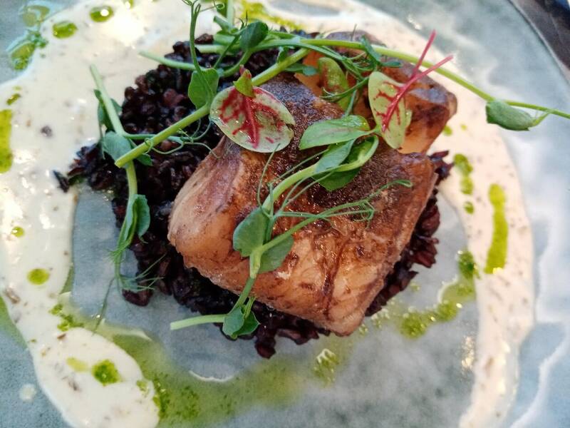 Restaurant Bistronomique Entre Terre Et Mer accepte les chiens à Houlgate