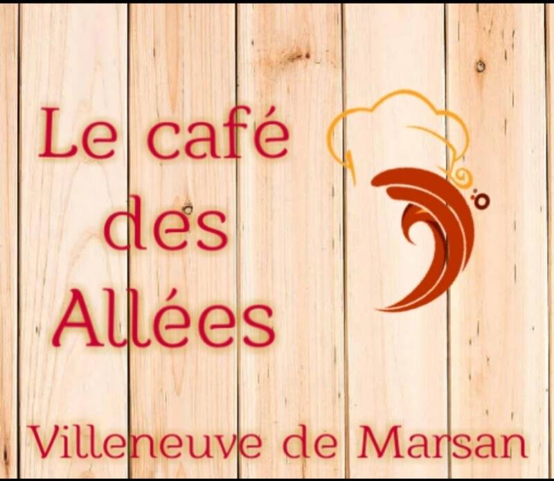 le café des allées accepte les chiens à Villeneuve-de-Marsan