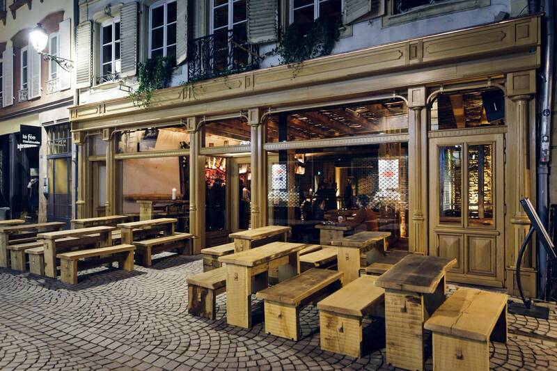 Caupona accepte les chiens à Strasbourg