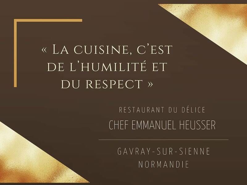 Restaurant du Délice accepte les chiens à Gavray