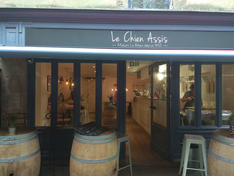 Crêperie du Chien Assis accepte les chiens à Guérande