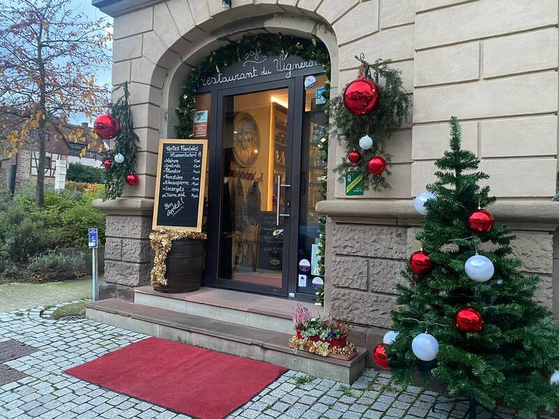 Café Restaurant du Vigneron accepte les chiens à Riquewihr