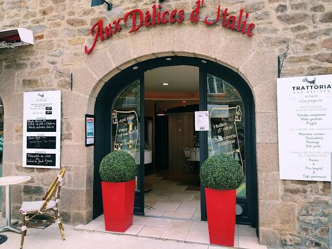 Aux Délices d'Italie accepte les chiens à Dinan