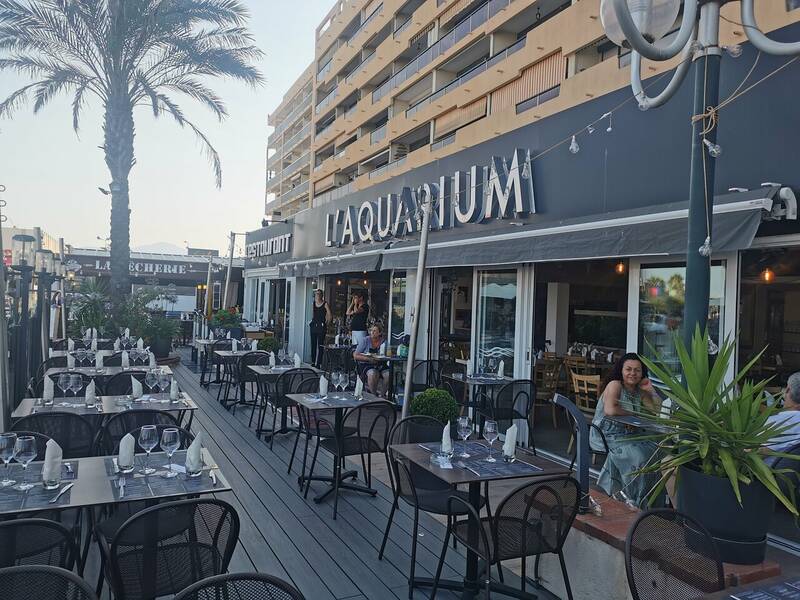 Restaurant L'Aquarium accepte les chiens à Saint-Cyprien