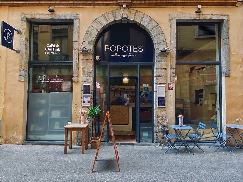 Popotes, Cantine Respectueuse accepte les chiens à Lyon
