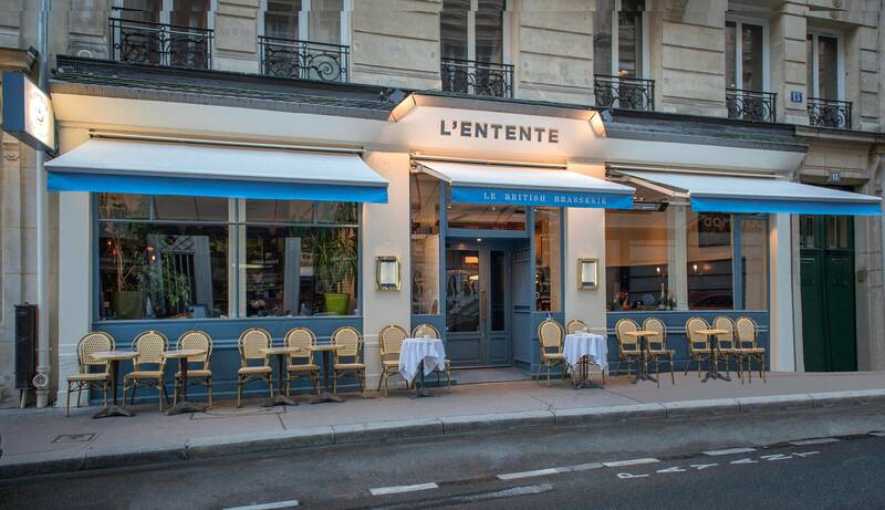 L'Entente, Le British Brasserie accepte les chiens à Paris