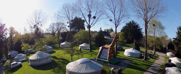 Le Village de Yourtes accepte les chiens à Beaussais-sur-Mer