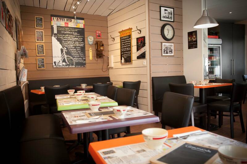 Crêperie - Glacier L'Atelier de Laurence - Clisson accepte les chiens à Clisson