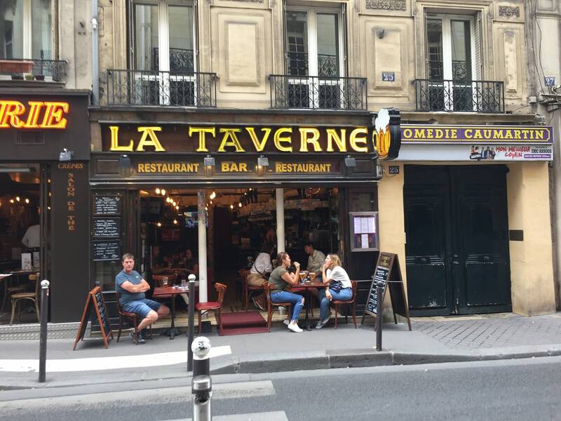 La Taverne de l'Olympia accepte les chiens à Paris