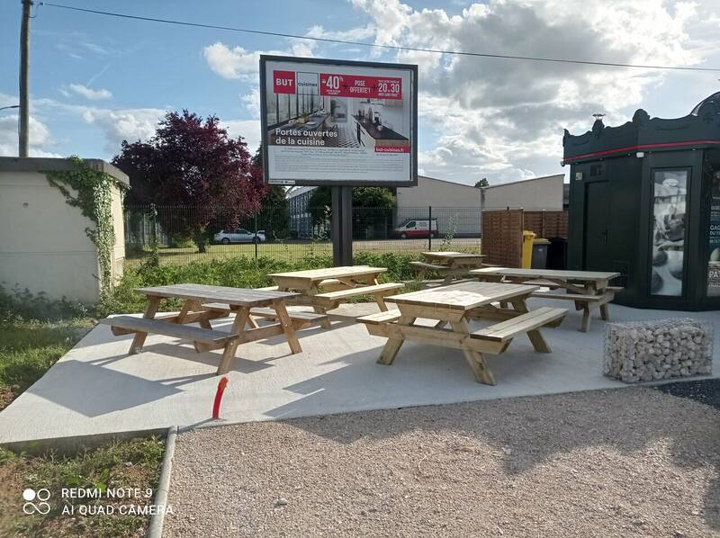 Le Kiosque A Pizzas accepte les chiens à Blois