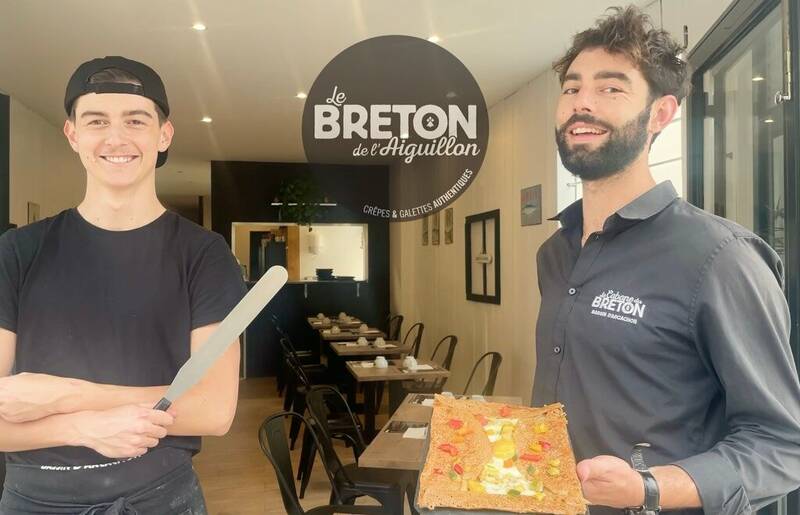 Crêperie Le Breton de L'Aiguillon Arcachon accepte les chiens à Arcachon