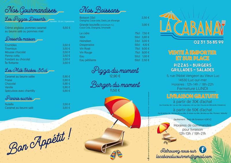 La Cabana accepte les chiens à Luc-sur-Mer