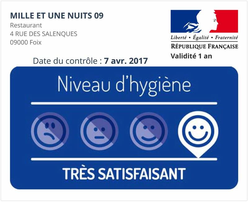 1001 Nuits accepte les chiens à Foix