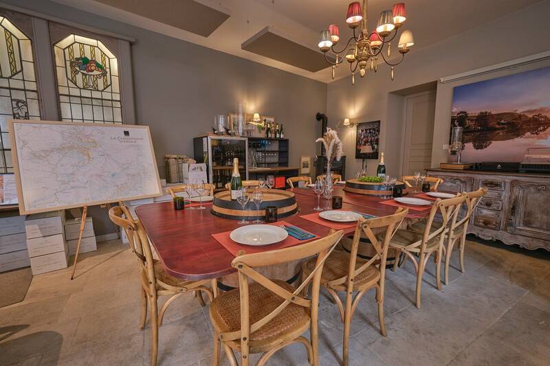 La table du Clos Corbier accepte les chiens à Mareuil-sur-Ay