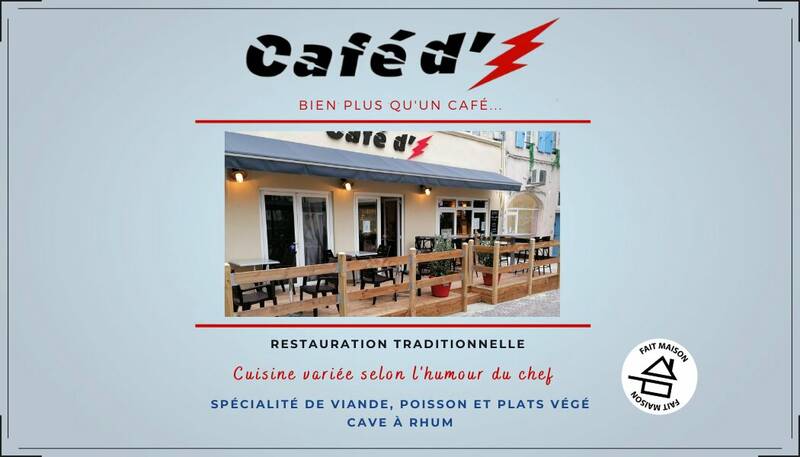 Café D'éclair accepte les chiens à Montélimar