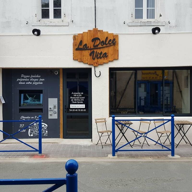 Restaurant/pizzeria La Dolce Vita accepte les chiens à Saint-Georges-d'Oléron