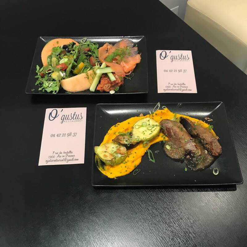O'gustus restaurant accepte les chiens à Aix-en-Provence