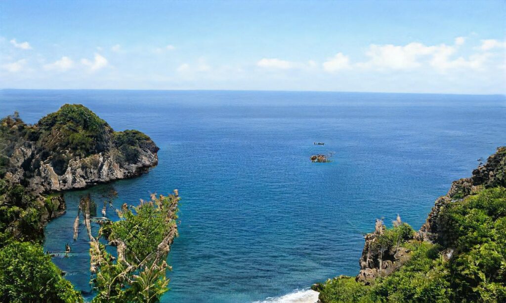 Plage de la Cale sud de Hauteville accepte les chiens à Hauteville-sur-Mer