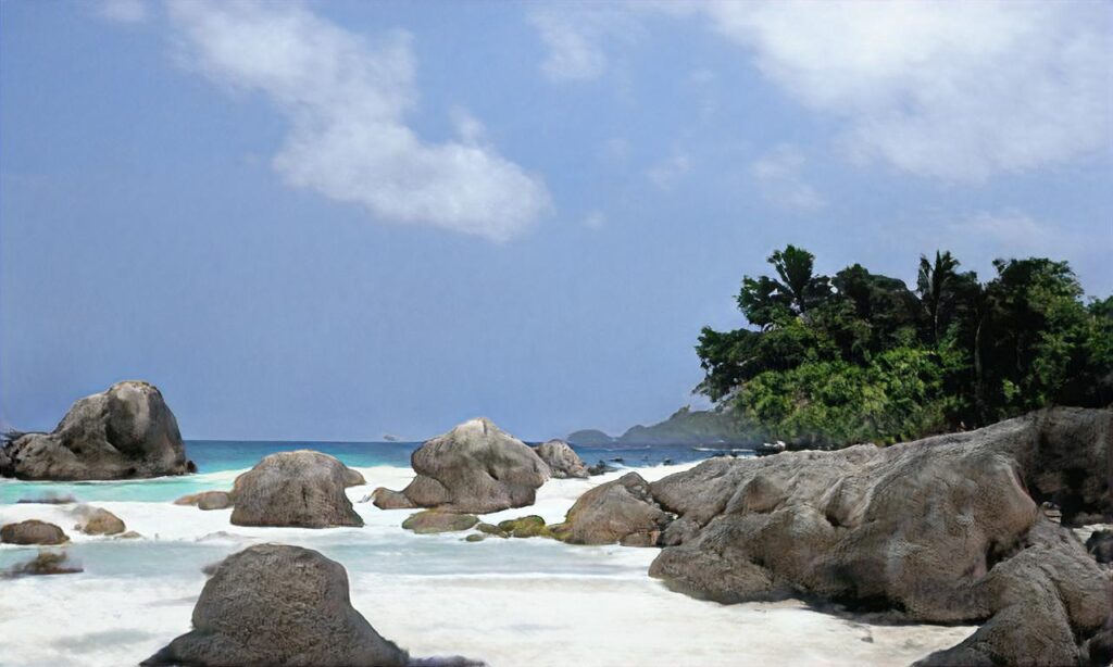 Plage du Carras accepte les chiens à Nice