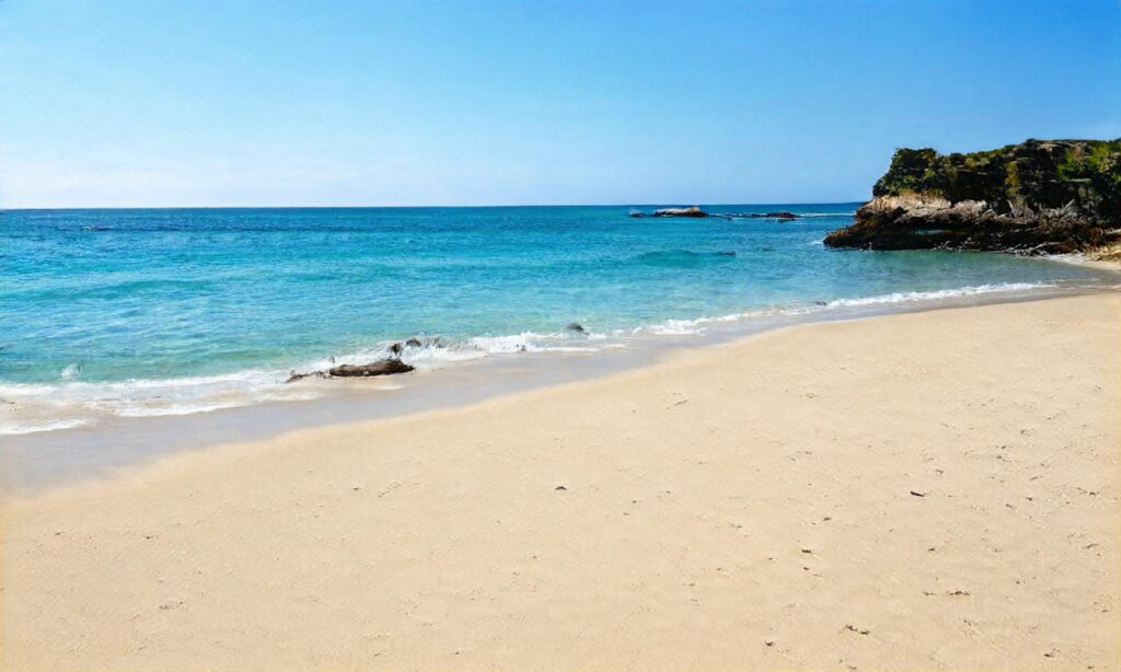 Plage centrale de Bréville sur Mer accepte les chiens à Bréville-sur-Mer