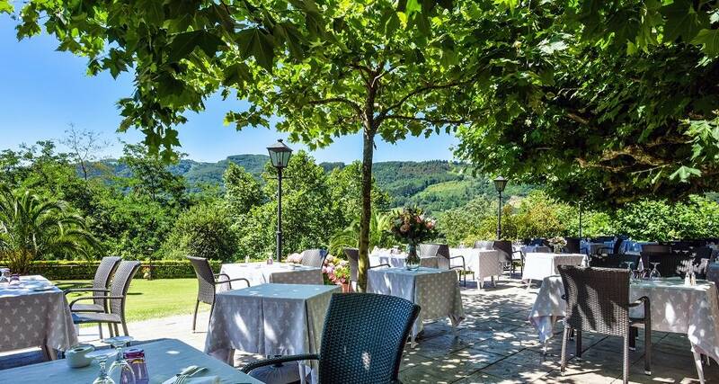 Restaurant Les Jardins de Bakea Biriatou accepte les chiens à Biriatou