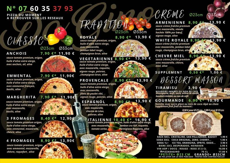 Pizza Da Gino accepte les chiens à Ollioules