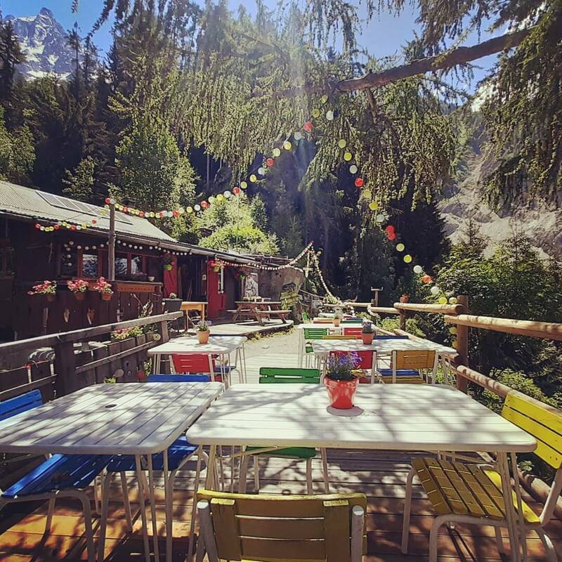 Buvette du Cerro accepte les chiens à Chamonix