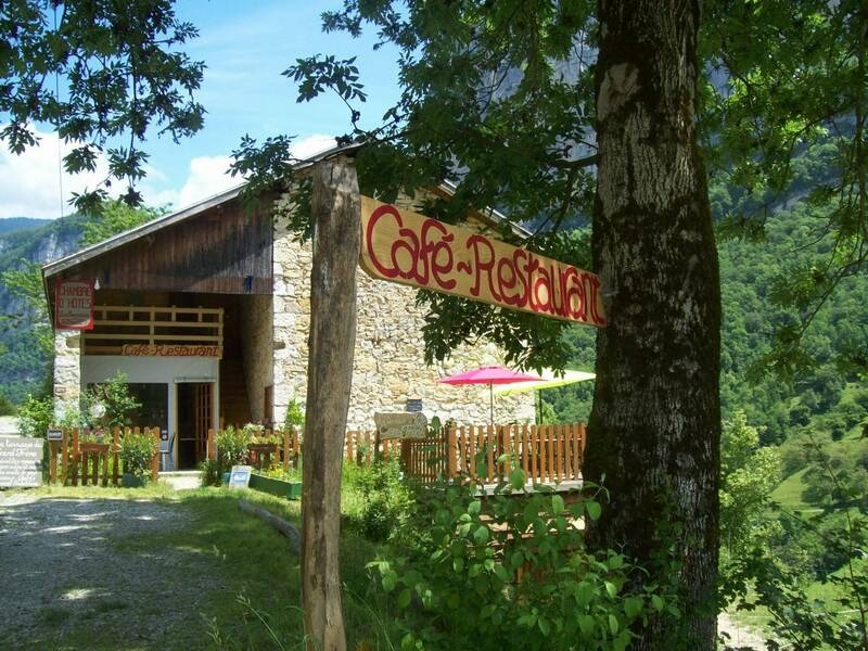 La Terrasse du Grand Frêne accepte les chiens à Choranche